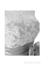Silver Taffeta Short Homecoming Dress Prom Dresses