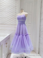 Simple Aline Tulle Green Short Prom Dress, Tulle Green Homecoming Dresses