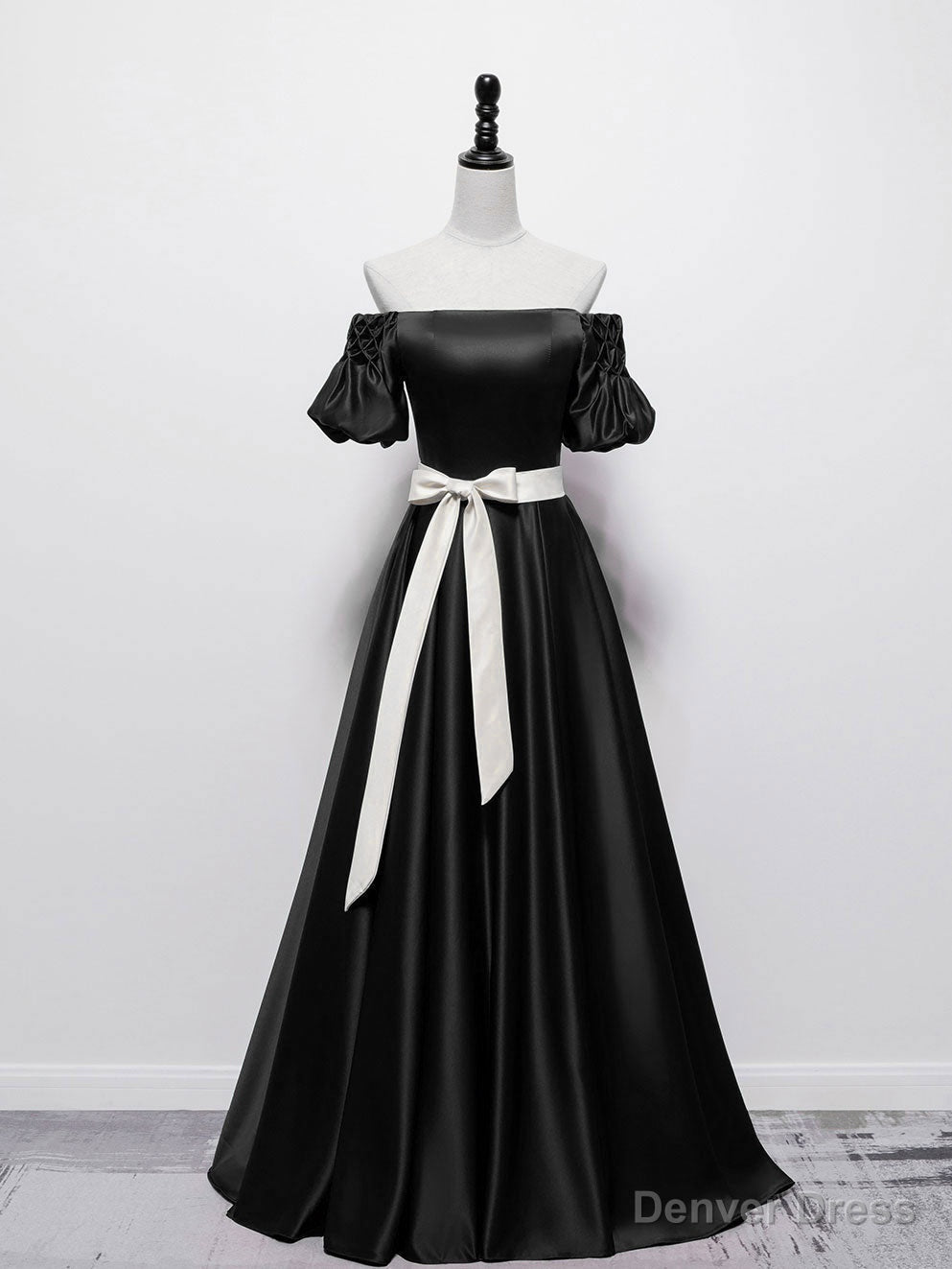 Simple Burgundy Satin Long Prom Dress Burgundy Bridesmaid Dresses