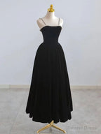 Simple burgundy tea length prom Dress, burgundy homecoming Dresses