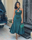Simple Green Prom Dress Wedding Guest Dresses