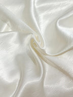 Simple Ivory Mermaid Square Neck Strapless Pleated Satin Prom Dresses Evening Dresses Bridesmaid Dresses
