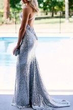Simple Prom Dress,Sequin Prom Dress Pretty Prom Dresses