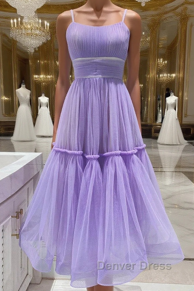 Simple purple short prom Dress, purple homecoming Dresses