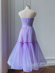 Simple purple short prom Dresses, purple homecoming Dresses