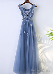 Sleeveless Tulle Floor-Length Scoop Neck Bridesmaids Dresses