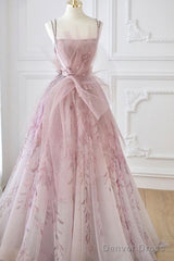 Spaghetti Straps Backless Formal Prom Dresses For Wedding Party
