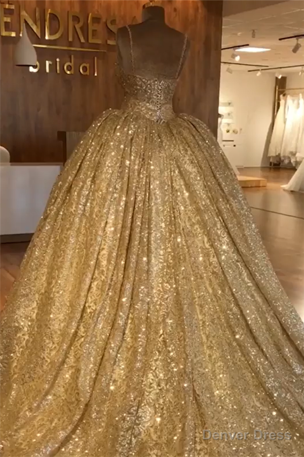 Glamorous Off-The-Shoulder Evening Dress With Beadings Spaghetti-Straps