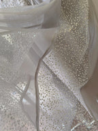 Sparkling A-Line Strap Sequined Tassel Tulle Long Prom Dresses Evening Dresses
