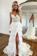 Sparkly Black Off The Shoulder Tiered Corset Prom Dresses