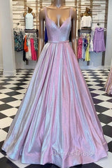 Sparkly Long Prom Dresses, School Dance Dresses ,Fashion Winter Formal Dresses