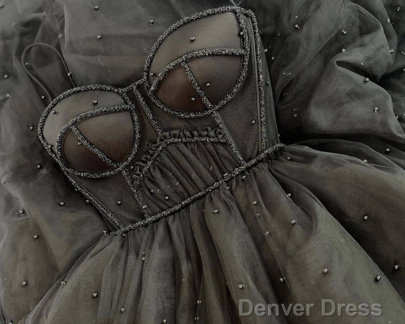 Sparkly Long Prom Dress With Beading ,School Dance Dresses ,Fashion Winter Formal Dress