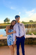 Spring Fling Dress, Strapless Floral Print Homecoming Dress, Mini Prom Dresses