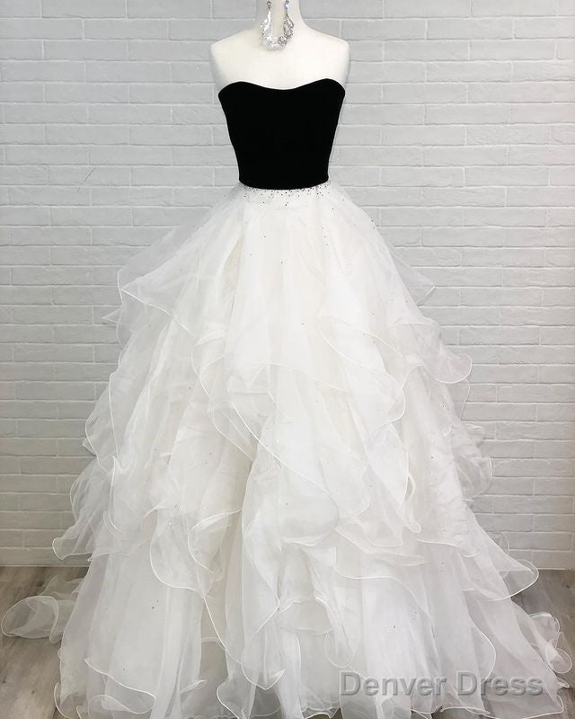 Strapless Long Prom Dresses,Formal Dresses,Dance Dress