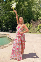 Stunning Long Floral Prom Dresses Fashion Outfits