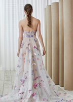 Stylish Lace Long A Line Prom Dress