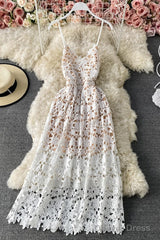 Stylish V Neck Lace Dress A Line Party Dress Long Prom Dress,Sexy Party Dresses