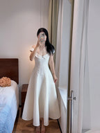 Sweet And Elegant Pink A-Line Off-Shoulder Satin Prom Dresses Evening Dresses