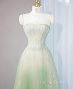 Sweet Fairy Style Ball Gowns For Birthday&Quinceanera Sparkling Diamond A Line Tulle Prom Dresses