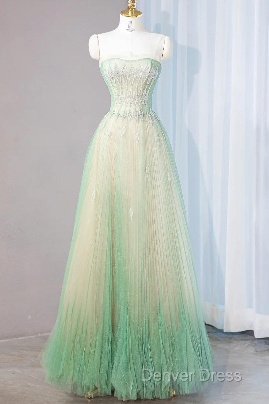 Sweet Fairy Style Ball Gowns For Birthday&Quinceanera Sparkling Diamond A Line Tulle Prom Dresses