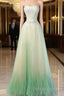 Sweet Fairy Style Ball Gowns For Birthday&Quinceanera Sparkling Diamond A Line Tulle Prom Dresses