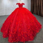 Sweet Valentine Red Quinceanera Dresses