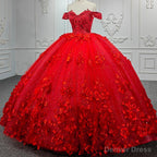Sweet Valentine Red Quinceanera Dresses