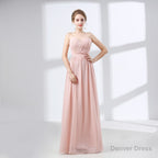 Sweetheart Chiffon A Line Bridesmaids Dresses