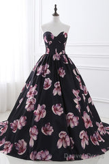 Sweetheart Floral Ball Gown
