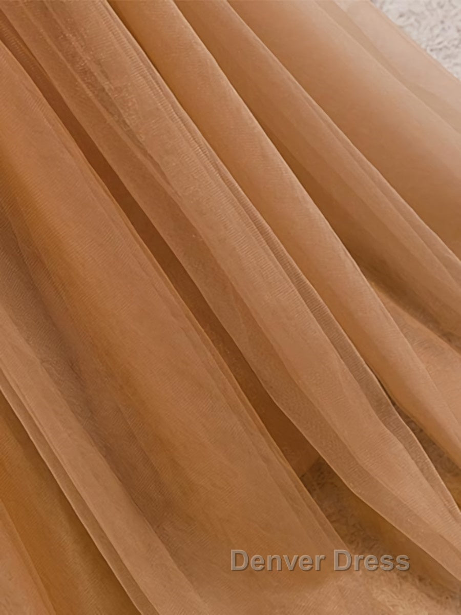 Sweetheart Neck Floor Length Champagne Lace Prom Dress, Long Champagne Lace Prom Dresses