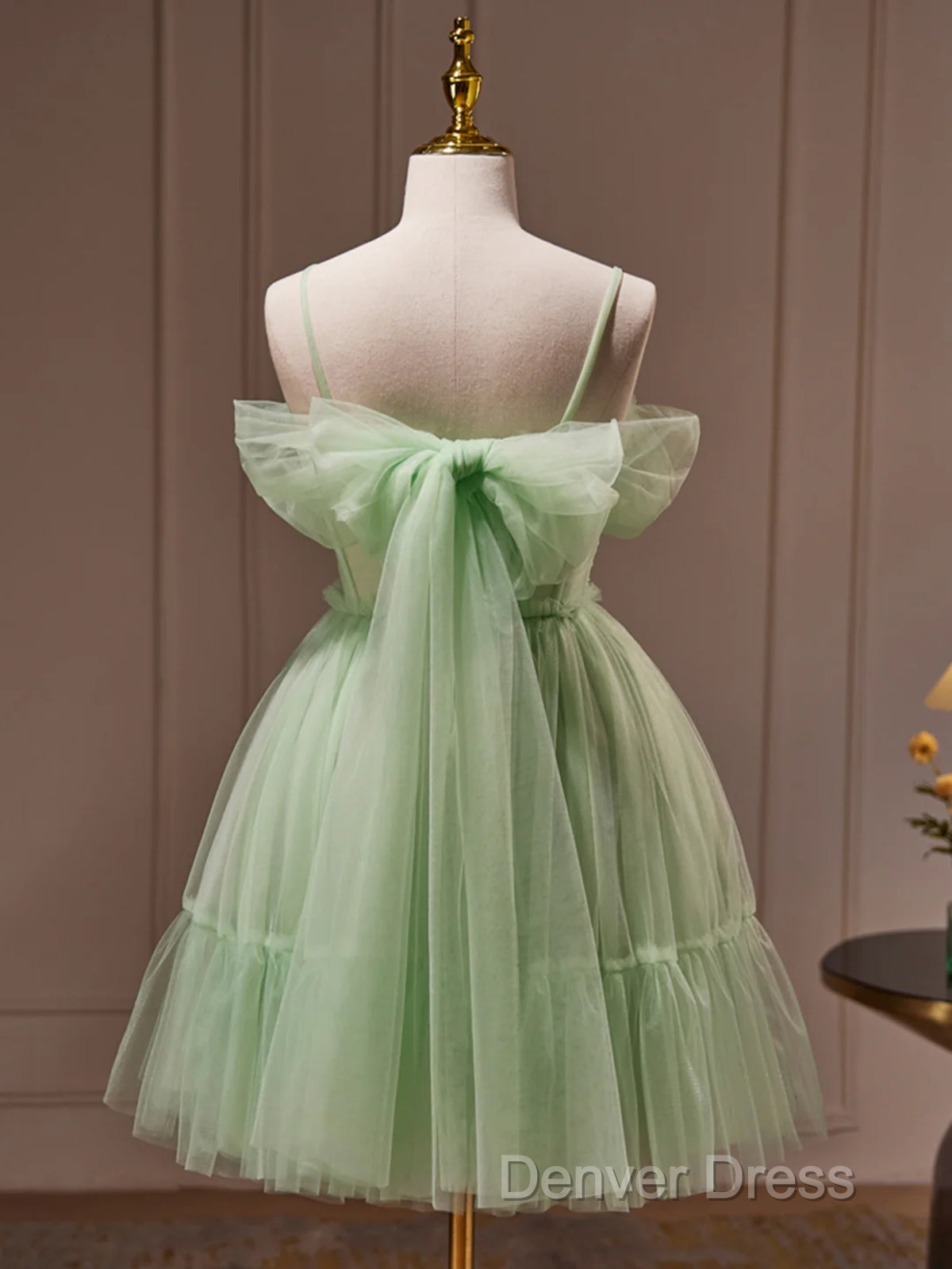 Sweetheart Neck Short Green Prom Dress, Short Green Graduation Homecoming Dresses Secondary image