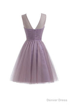 Sweetheart Tulle Homecoming Dress A Line Scoop Short Prom Dresses