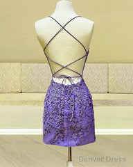 Tight Lace Corset Homecoming Dress Spaghetti Straps