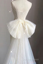 Timeless Mermaid Sweetheart Lace White Satin Wedding Dresses