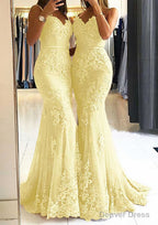 Trumpet Mermaid Sweetheart Sleeveless Long Floor Length Tulle Prom Dresses With Appliqued