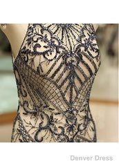 Tulle Jewel Beadings Mermaid Evening Dress