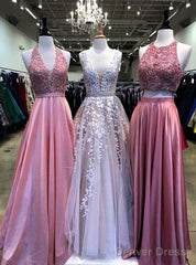 Tulle Lace Prom Dress .Sexy Party Dress