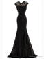 Unique Appliques Beading Trumpet Mermaid Mother of the Bride Dresses
