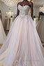 Unique sweetheart tulle lace Prom Dress tulle lace Prom Dresses