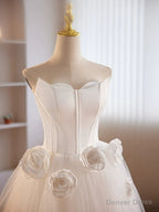 Unique White Tulle Satin Short Prom Dress, White Homecoming Dresses