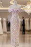 Vintage A Line Strapless Prom Dress Pink Prom Dresses