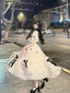 Vintage Ball Gowns Off The Shoulder White Chiffon Summer 18Th Birthday Dress Lolita Dresses Birthday Outfits