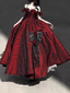 Vintage Ball Gowns Straps Long Burgundy Ruffles Lace Prom Dresses Birthday Outfits