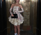 Pink Vintage Elegant Cute Short Mini Prom Dress Gold Homecoming Dress Prom Dress