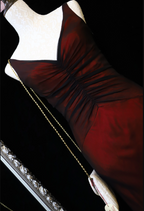 Vintage Bright Burgundy Mermaid V-Neck Ruched Satin Long Prom Dresses Evening Dresses