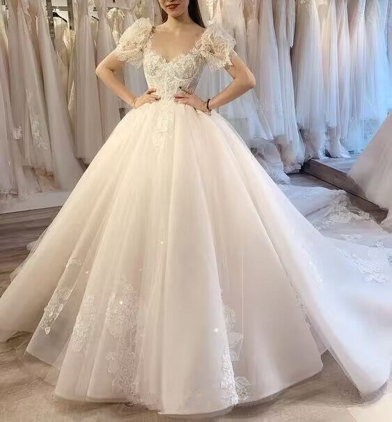 Vintage Fairy Corset Dress White Long Prom Gowns Wedding Dresses Main image