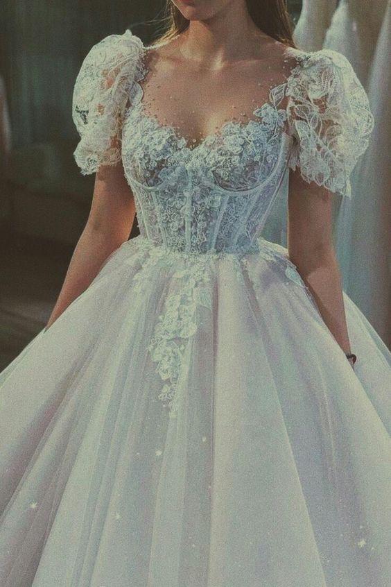 Vintage Fairy Corset Dress White Long Prom Gowns Wedding Dresses Secondary image