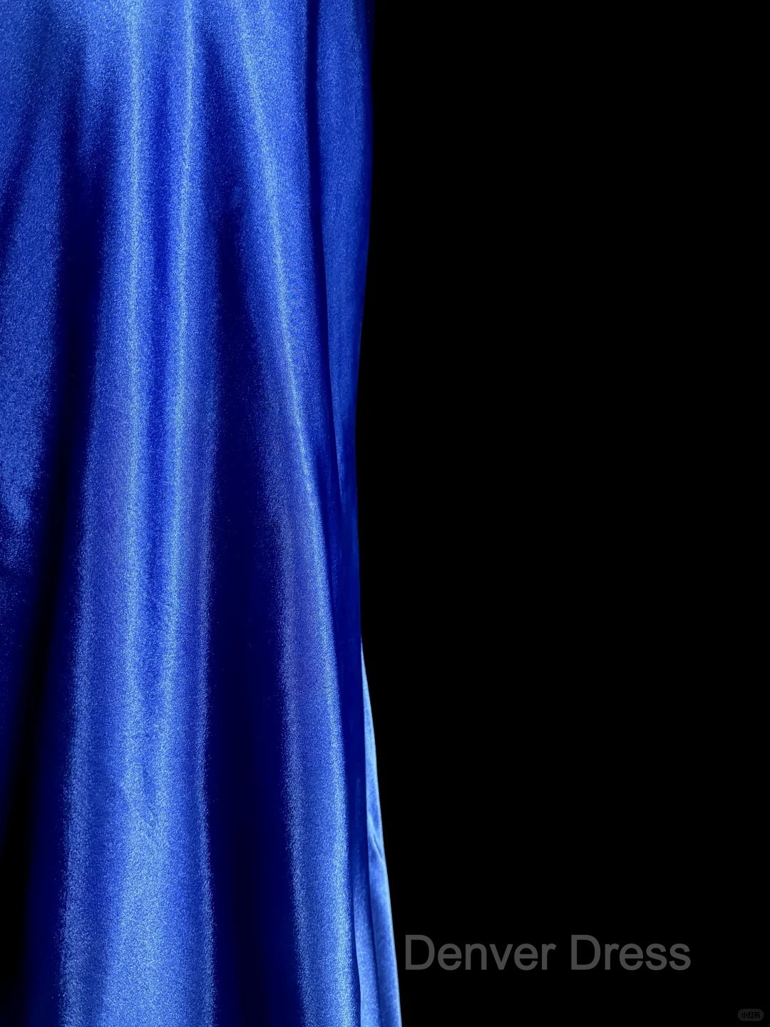 Vintage Mermaid Sweetheart Neckline Royal Blue Satin Backless Prom Gowns Fairy Prom Dresses