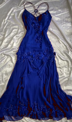 Vintage Sheath Spaghetti Straps Burgundy Long Prom Dress With Beads