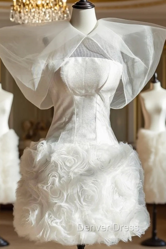 Vintage Sheath White Homecoming Dresses 16Th Birthday Outfits Main image